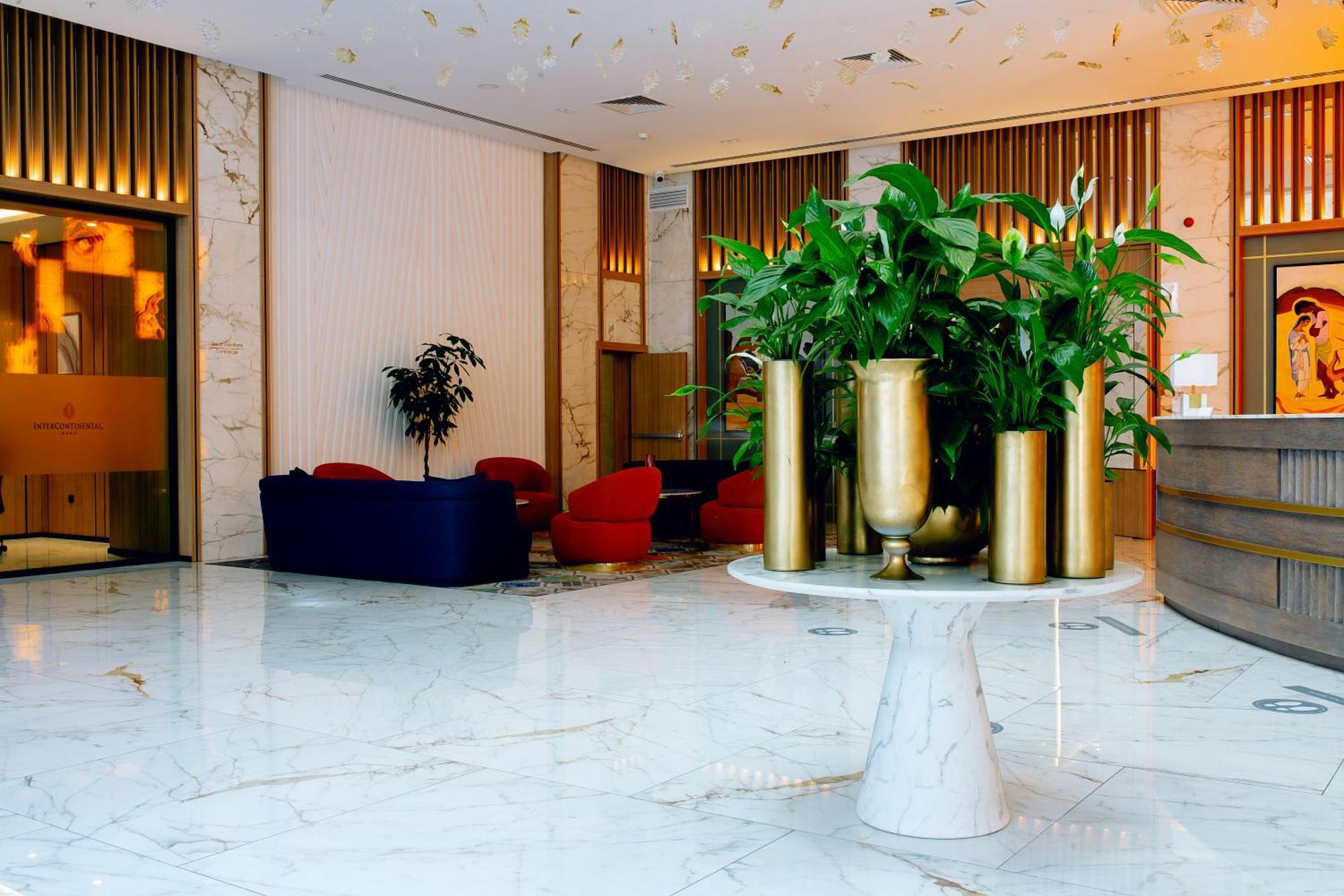 Hotel Intercontinental Baku By Ihg Exterior foto Lobby